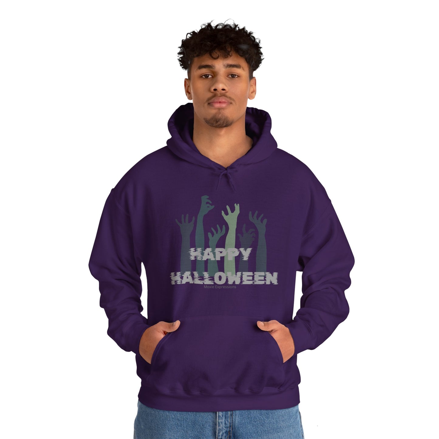 Zombie Frenzy Unisex Hooded Sweatshirt