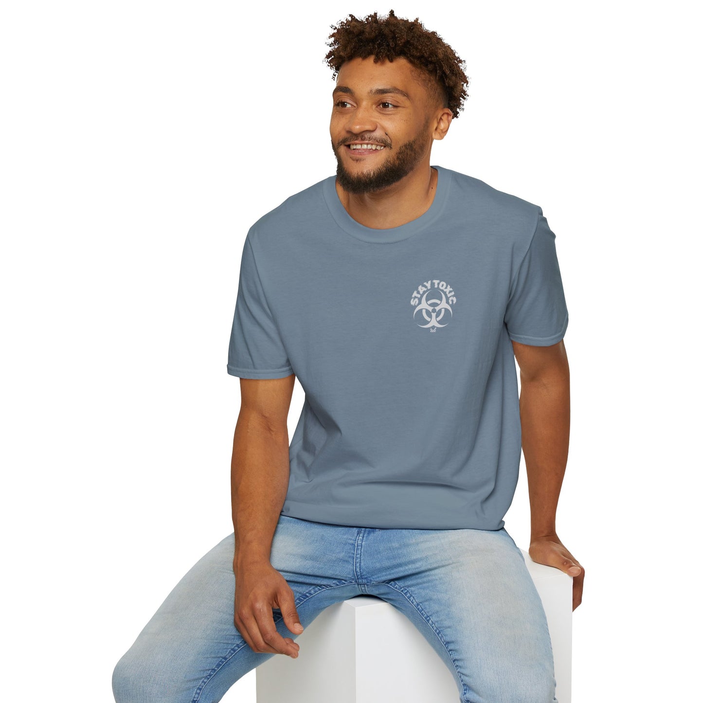 Stay Toxic Unisex Softstyle Crewneck T-Shirt