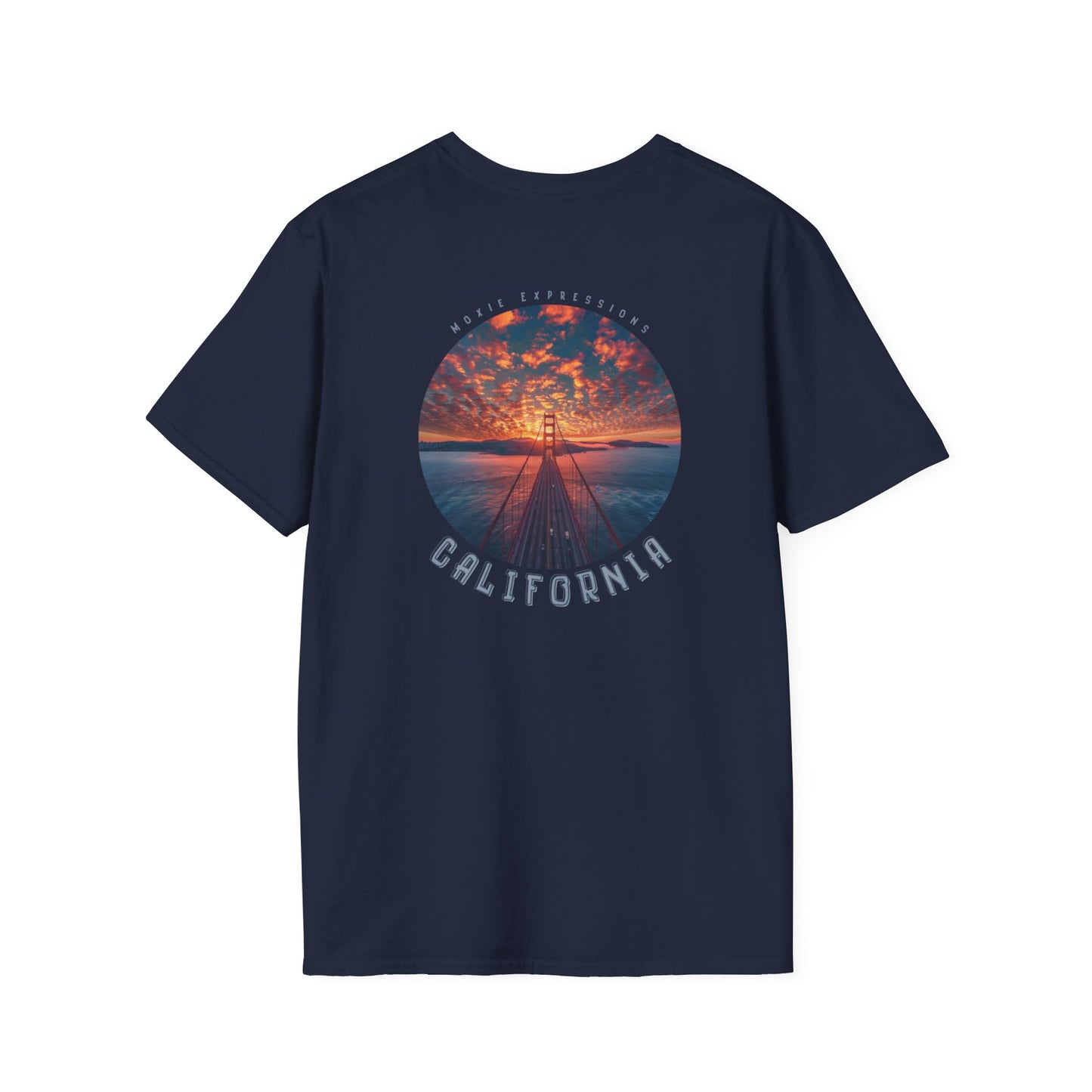 California Horizon Unisex Softstyle Crewneck T-Shirt