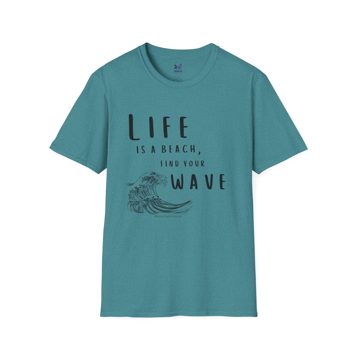 Catch the Wave Unisex Softstyle Crewneck T-Shirt
