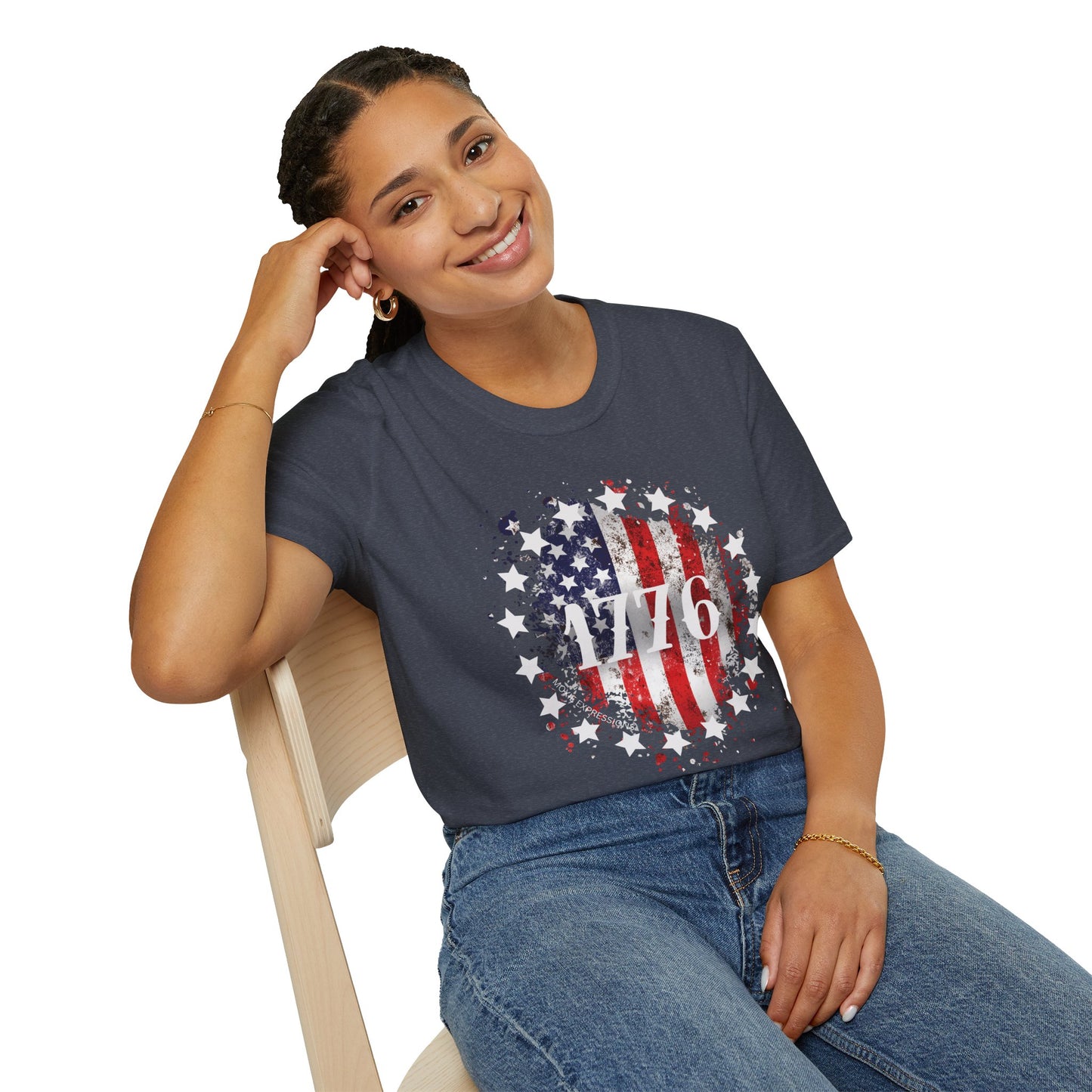 1776 Unisex Softstyle Crewneck T-Shirt