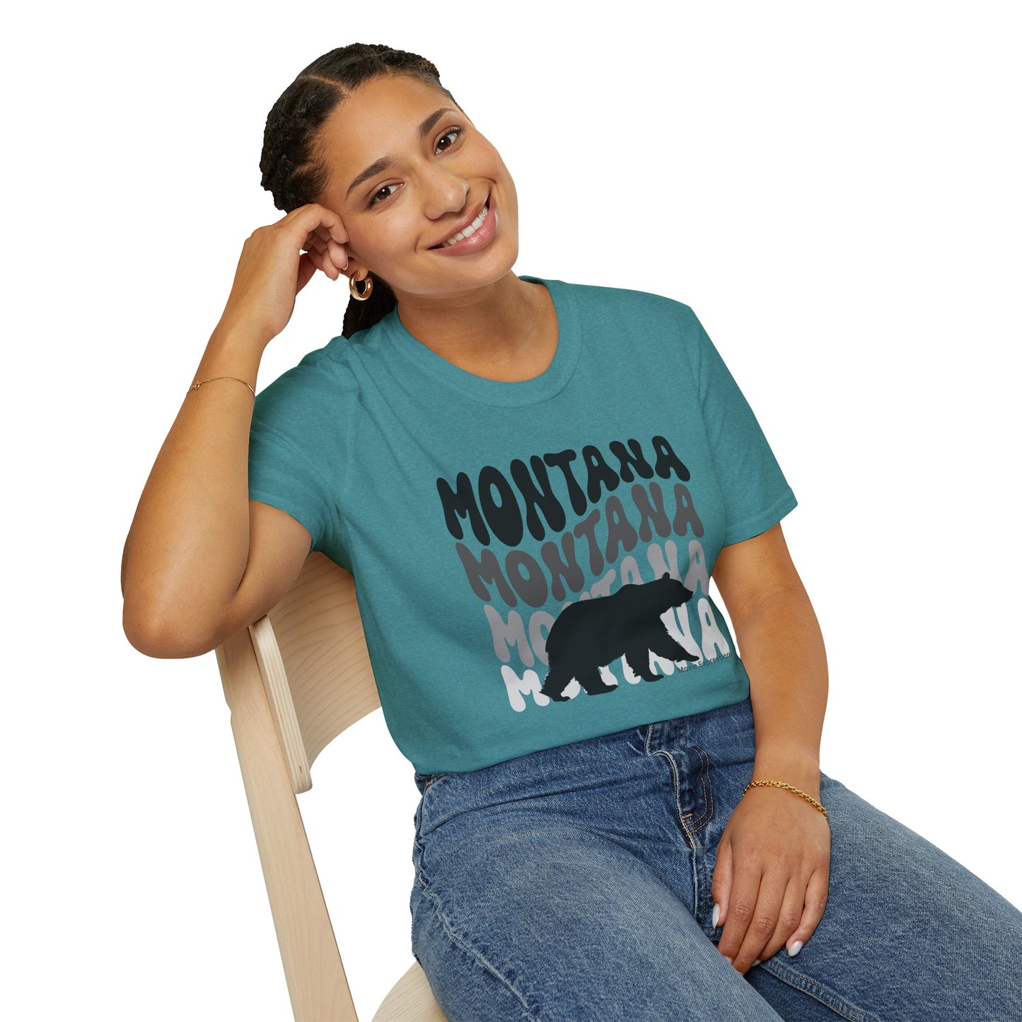 Wild Montana Unisex Softstyle Crewneck T-Shirt