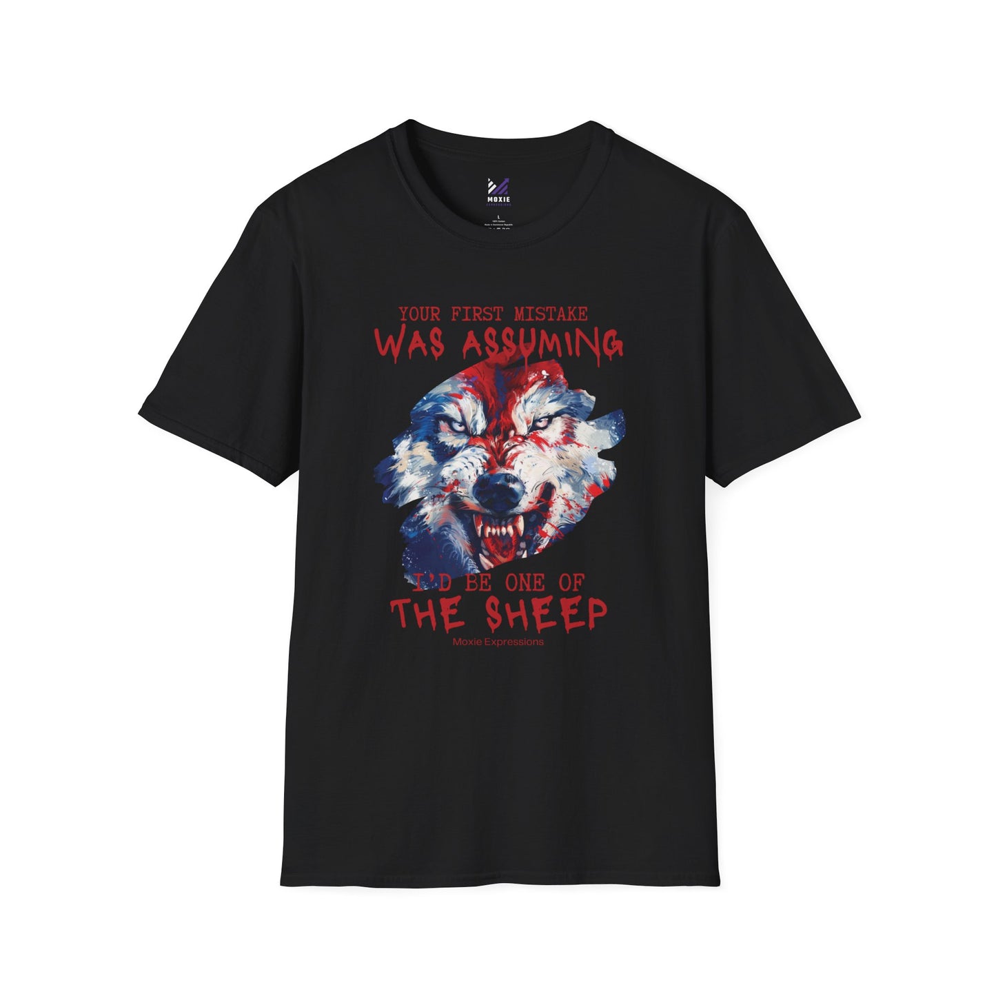 Wolf's Resolve Unisex Softstyle Crewneck T-Shirt