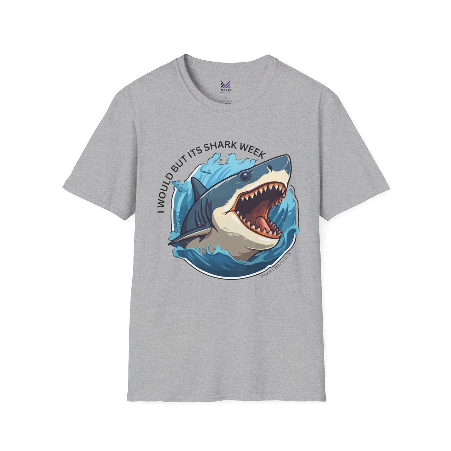 Shark Week Unisex Softstyle Crewneck T-Shirt