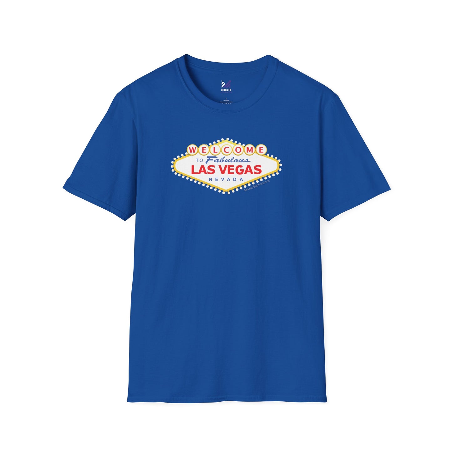 Vegas Vibes Unisex Softstyle Crewneck T-Shirt