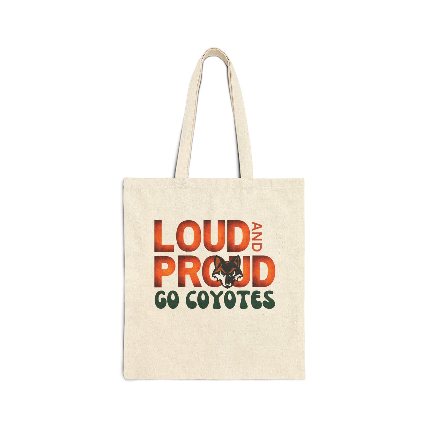 Campo Cheer - Loud & Proud Cotton Canvas Tote Bag