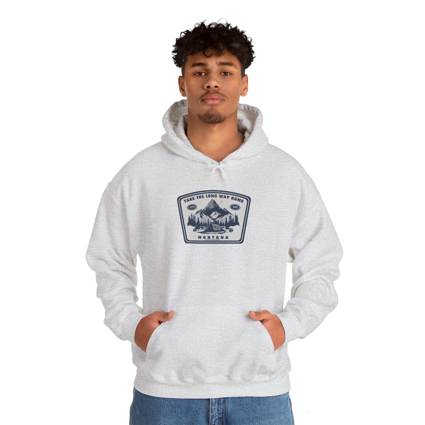Montana Wanderer Unisex Crewneck Sweatshirt