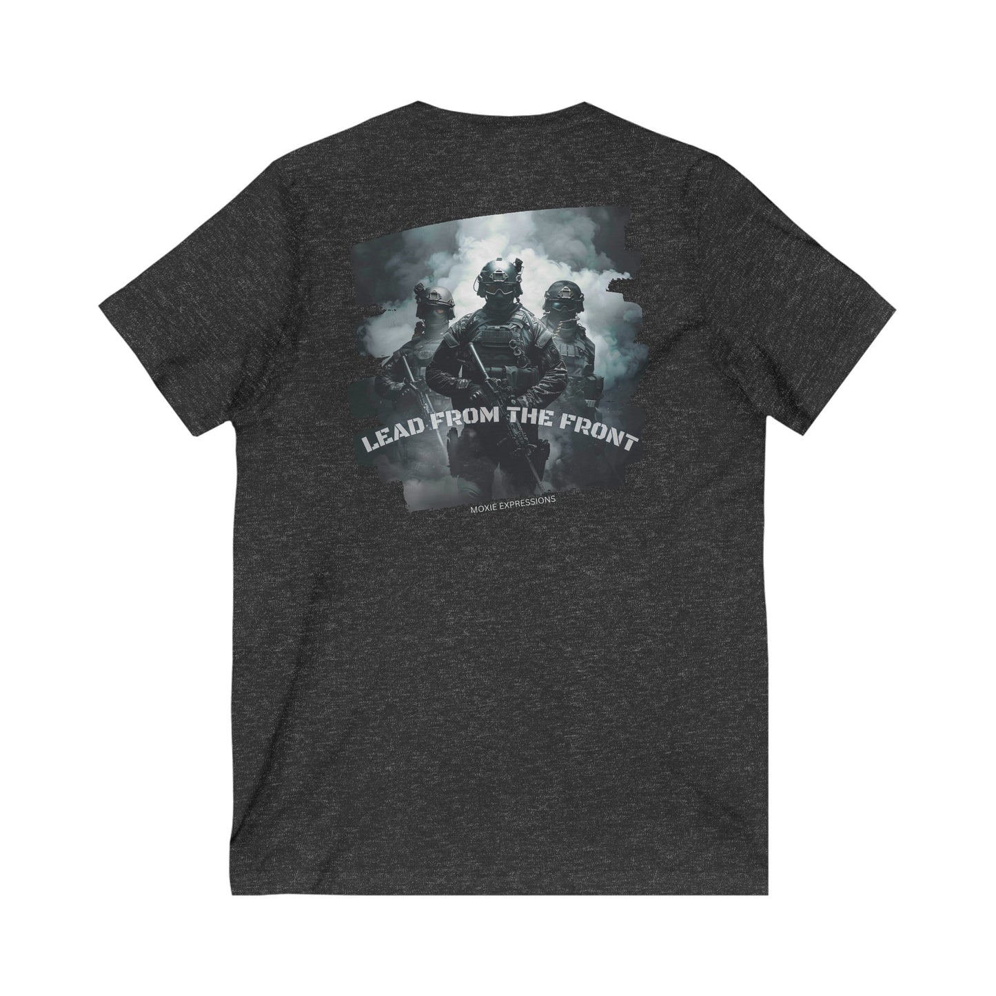 Frontline Valor Unisex Jersey Short Sleeve V-Neck Tee