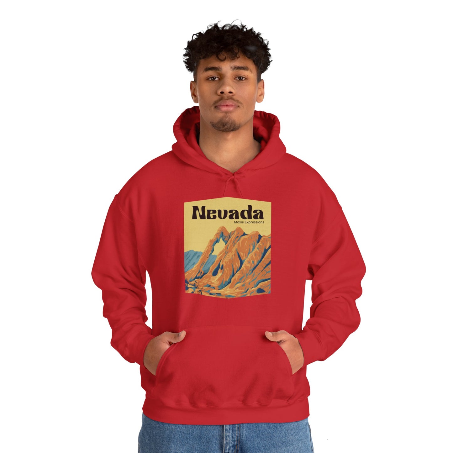Nevada Wild Unisex Hooded Sweatshirt