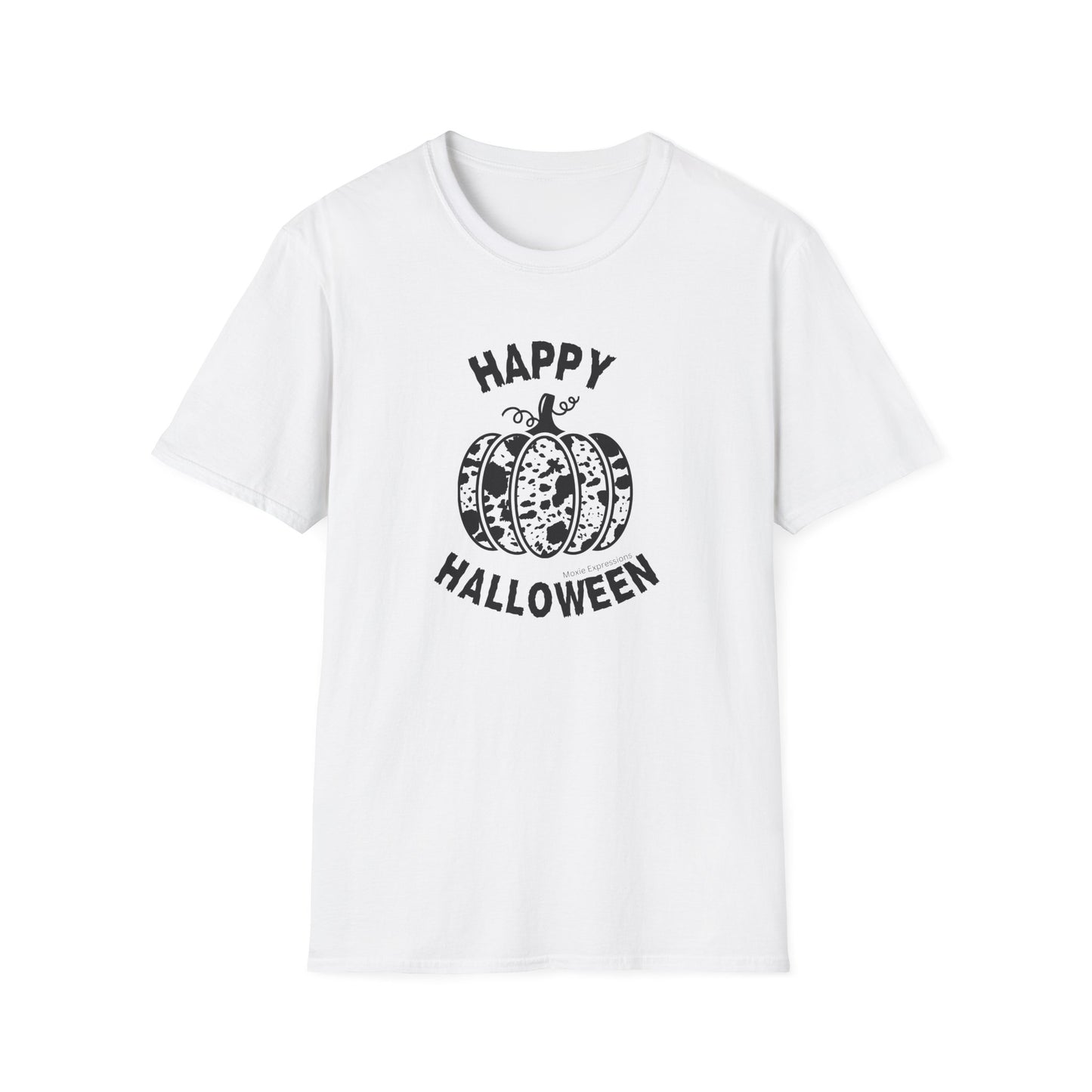 Cow Pumpkin Patch Unisex Softstyle Crewneck T-Shirt