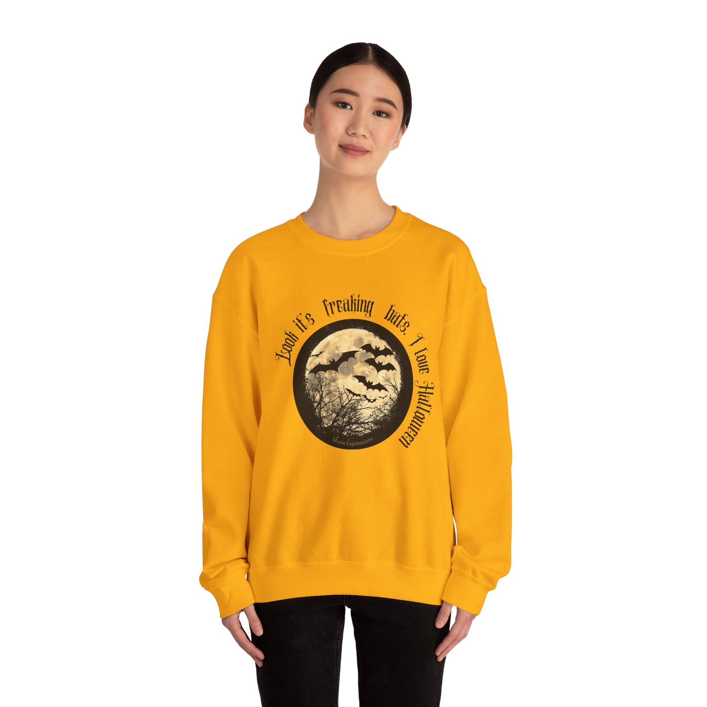 Twilight Bats Unisex Softstyle Crewneck T-Shirt