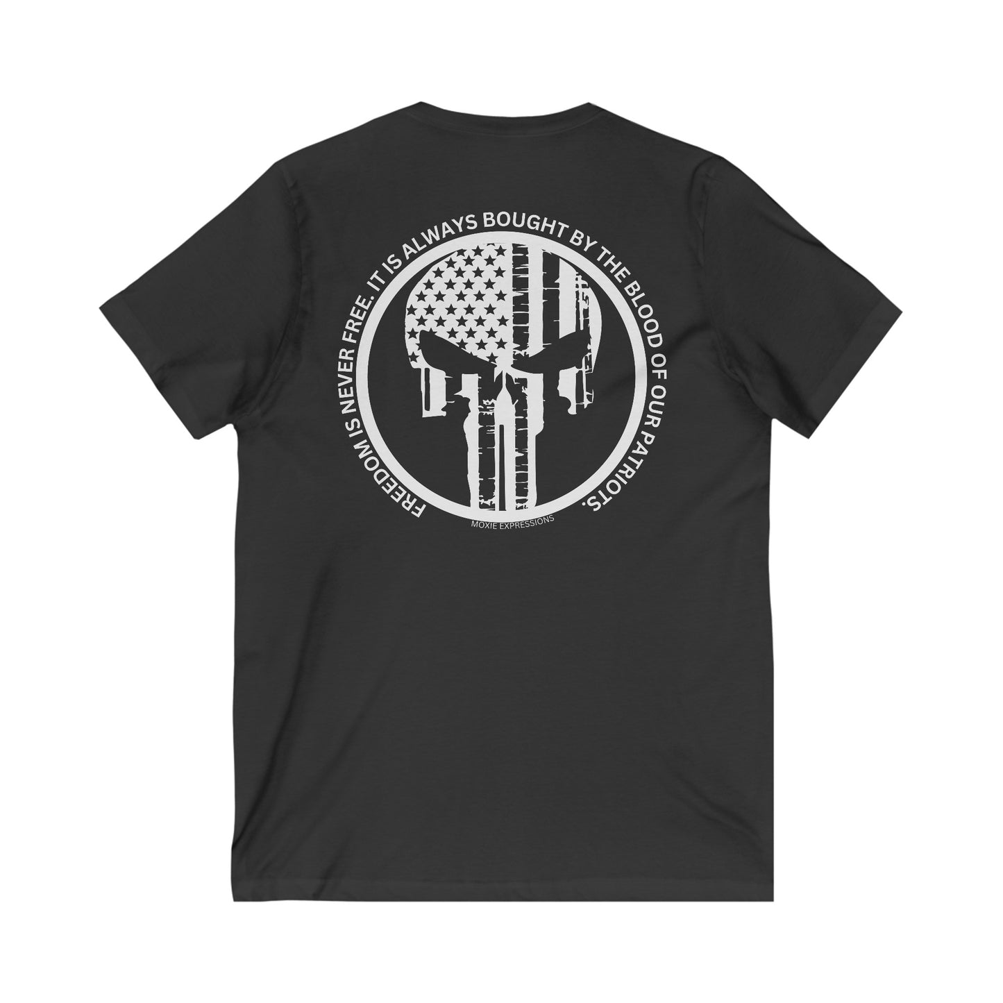 Freedom Guardian Unisex Jersey Short Sleeve V-Neck Tee