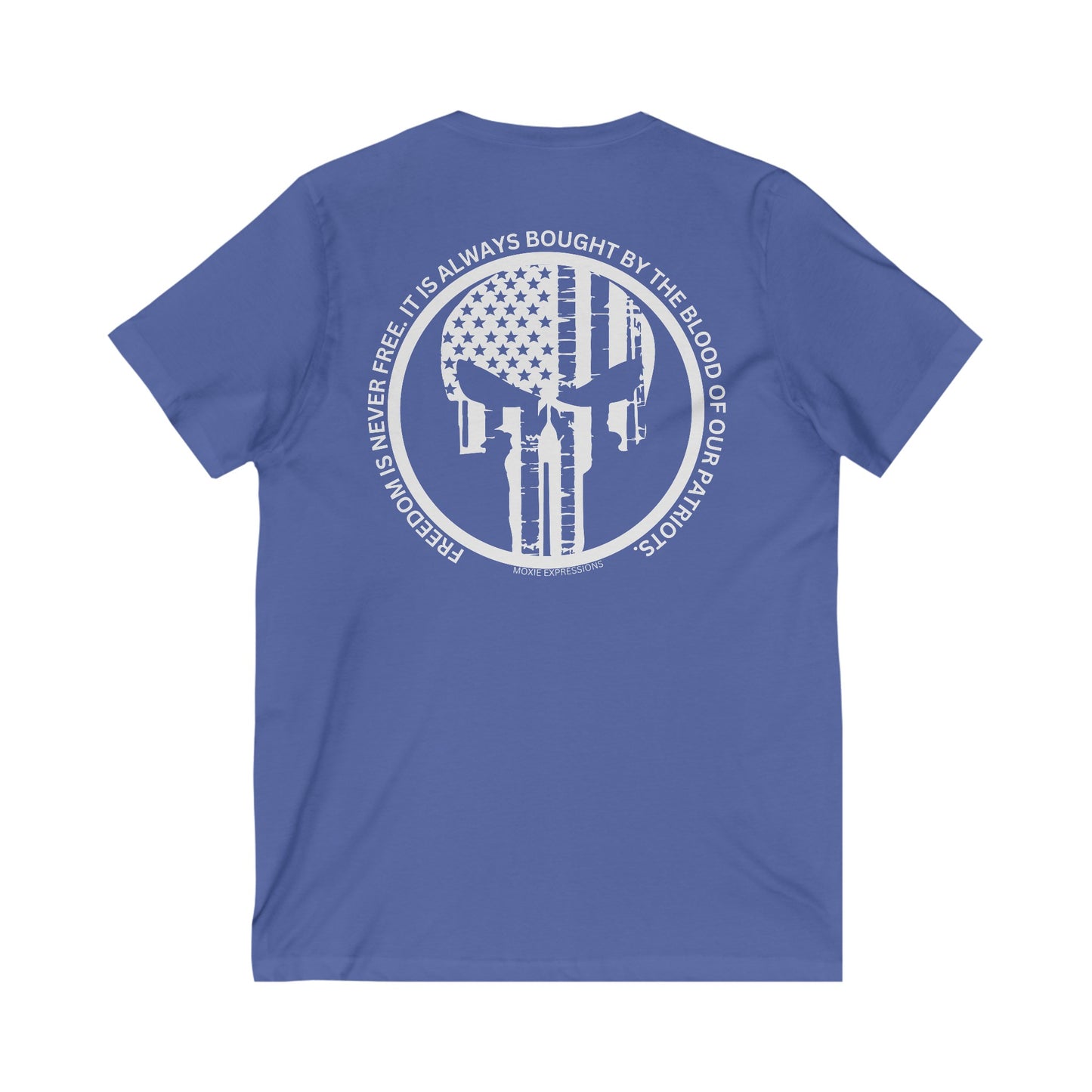 Freedom Guardian Unisex Jersey Short Sleeve V-Neck Tee