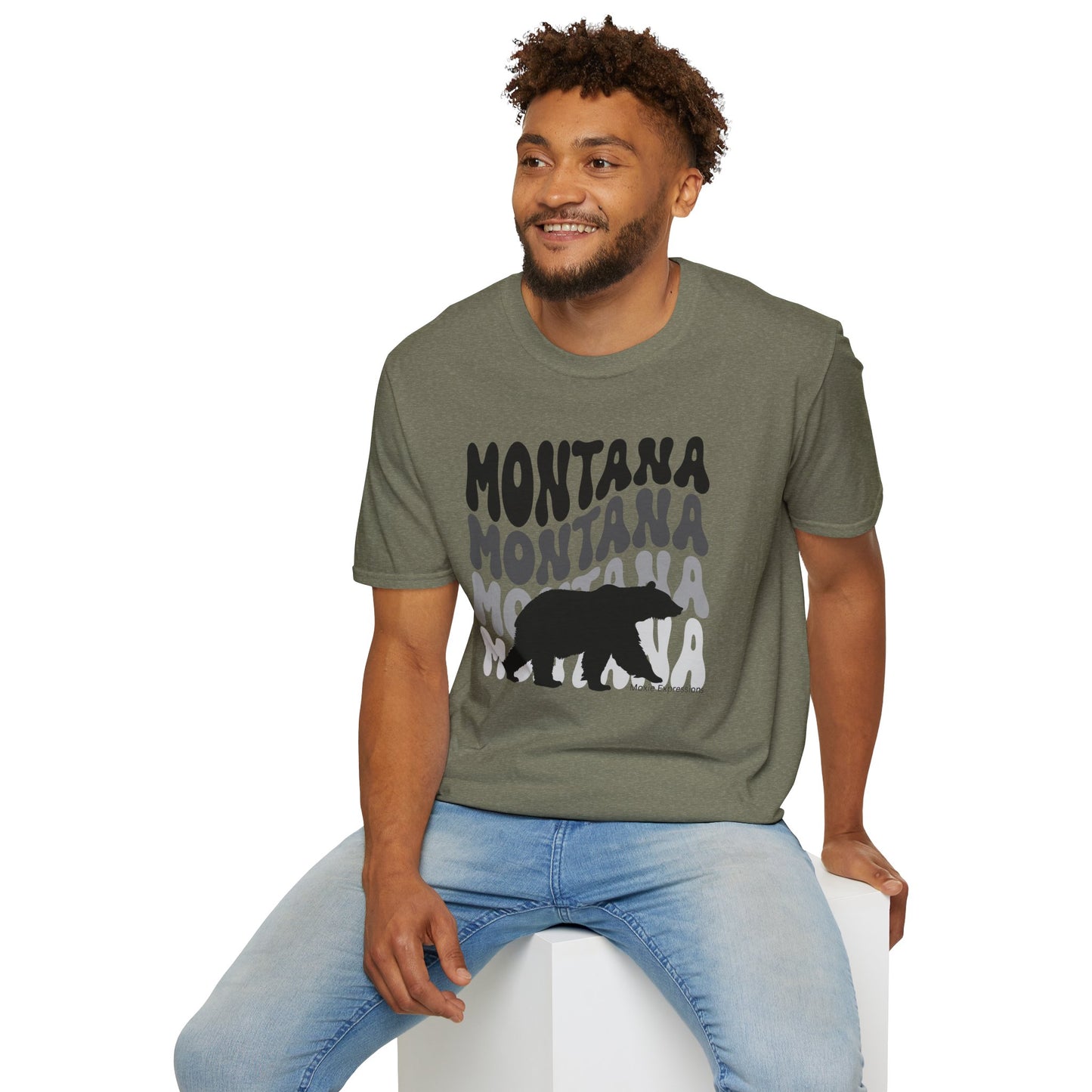 Wild Montana Unisex Softstyle Crewneck T-Shirt
