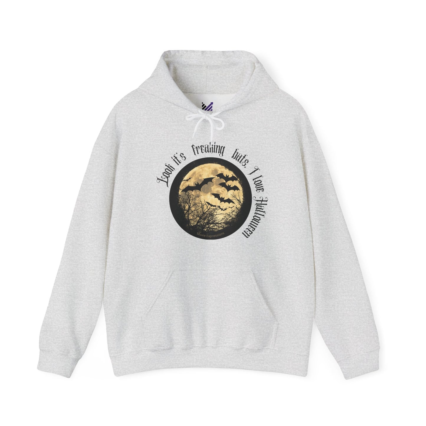 Twilight Bats Unisex Hooded Sweatshirt