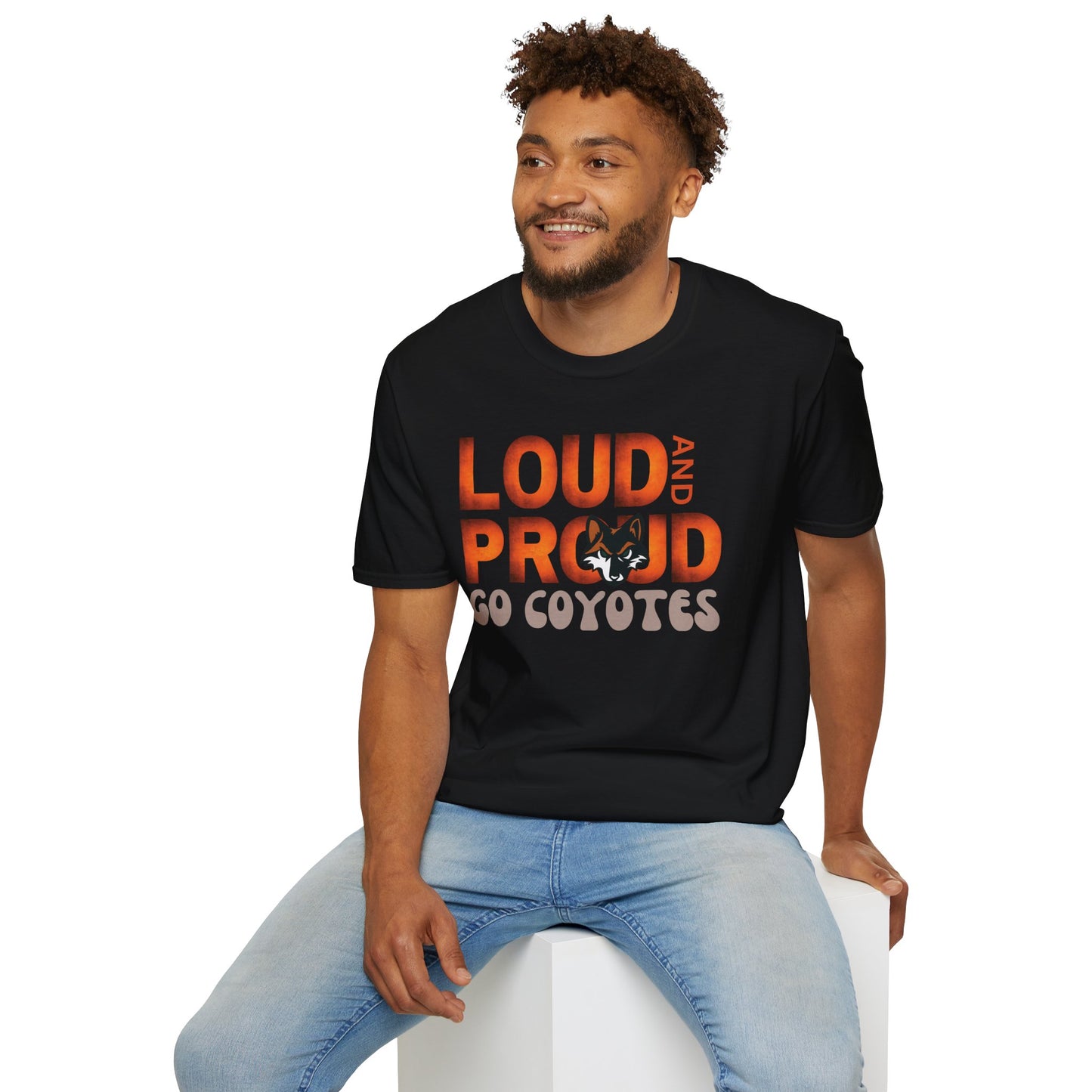Campo Cheer - Loud & Proud Unisex Softstyle Crewneck T-Shirt