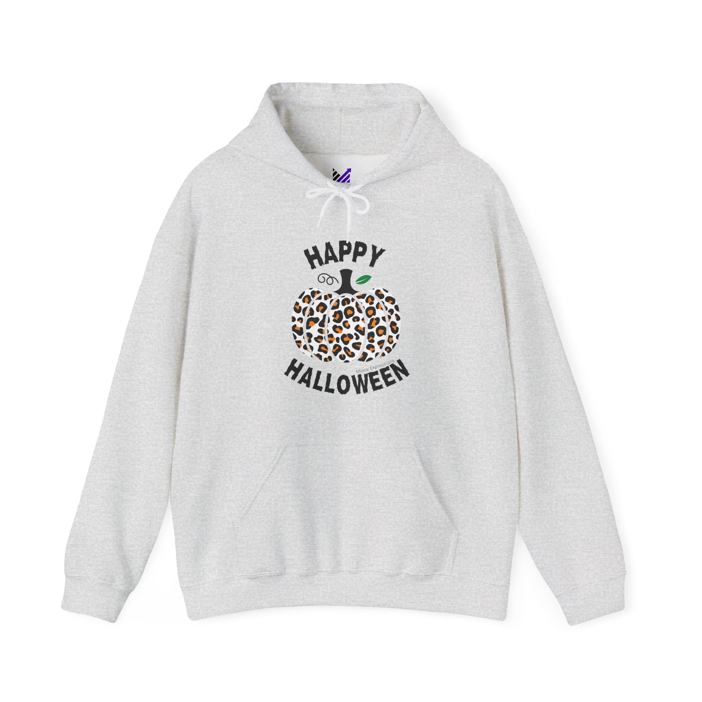 Cheetah Chic Pumpkin Patch Unisex Hooded Sweatshirt