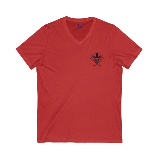 High Seas Outlaw Unisex Jersey Short Sleeve V-Neck Tee