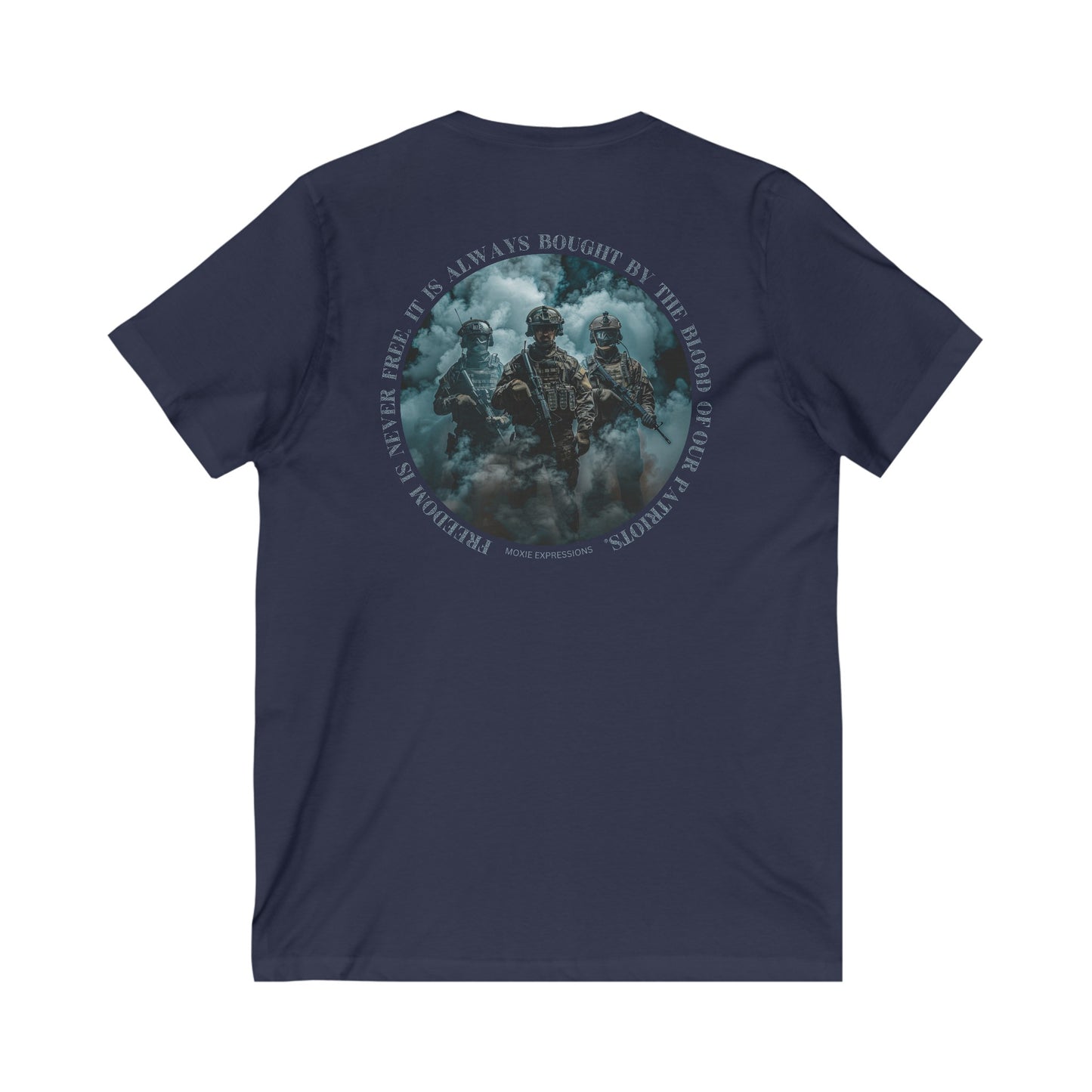 Patriot’s Valor Unisex Jersey Short Sleeve V-Neck Tee