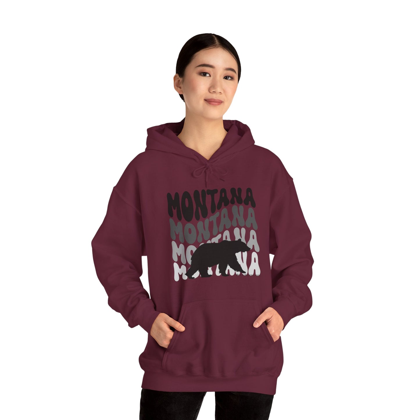Montana Wild Unisex Hooded Sweatshirt