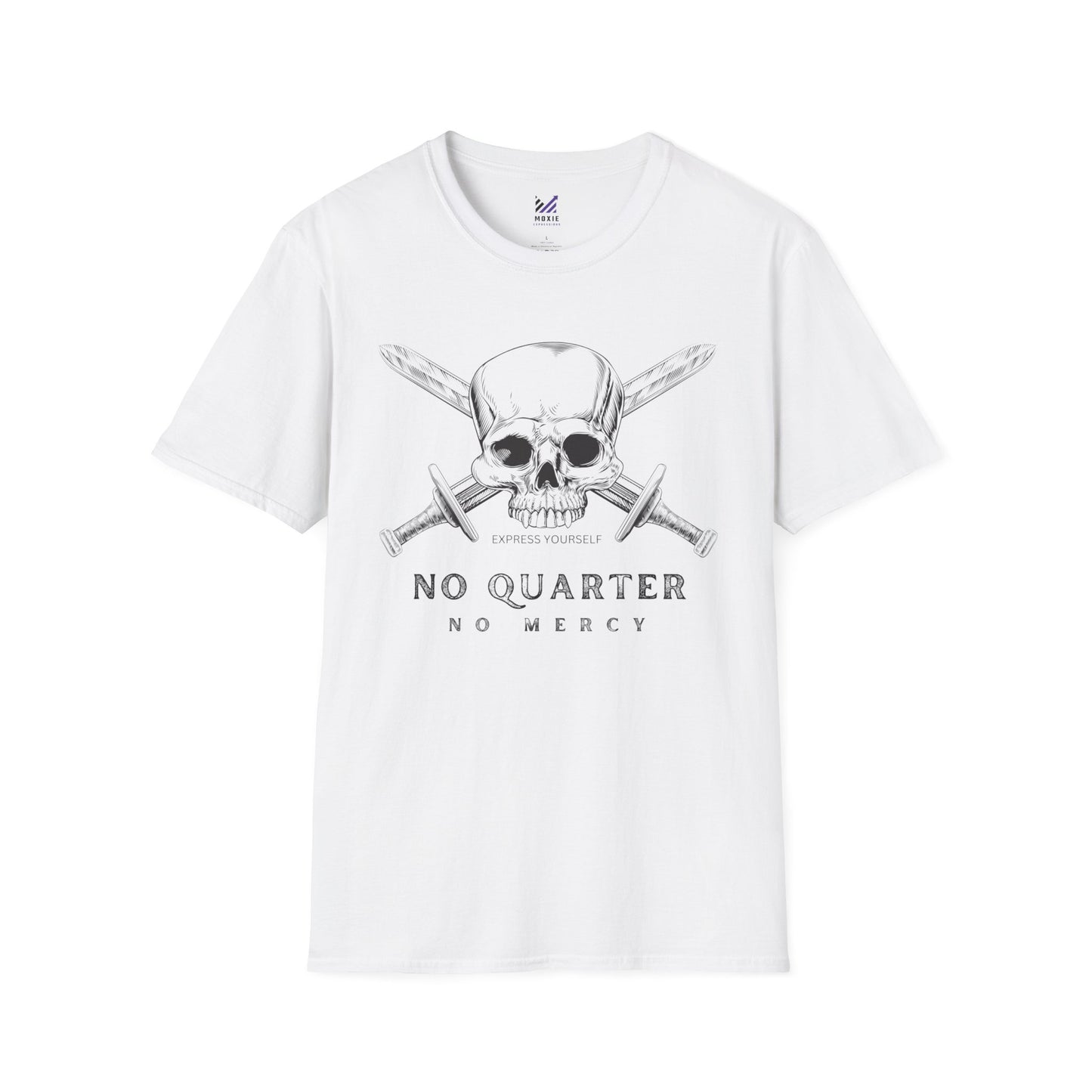 No Quarter No Mercy Unisex Softstyle Crewneck T-Shirt