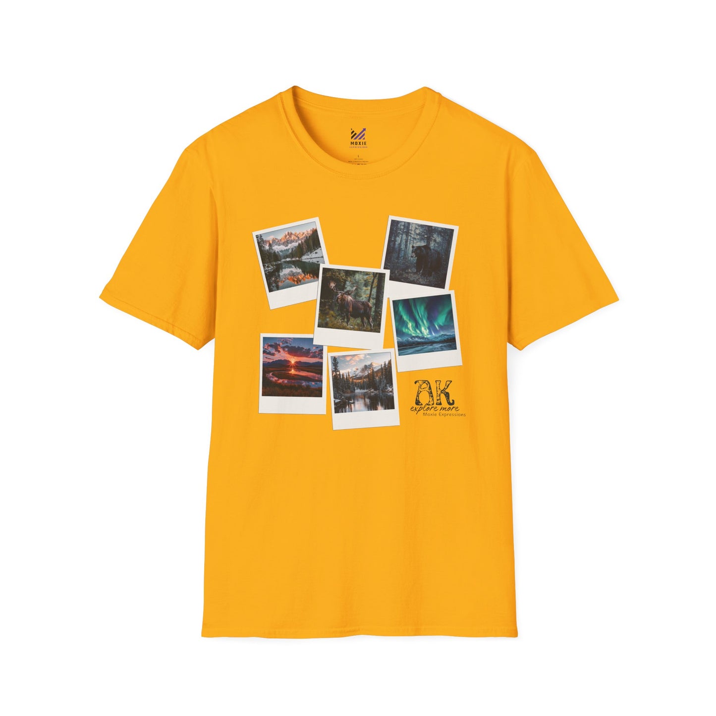 Alaska Explore More Unisex Softstyle Crewneck T-Shirt