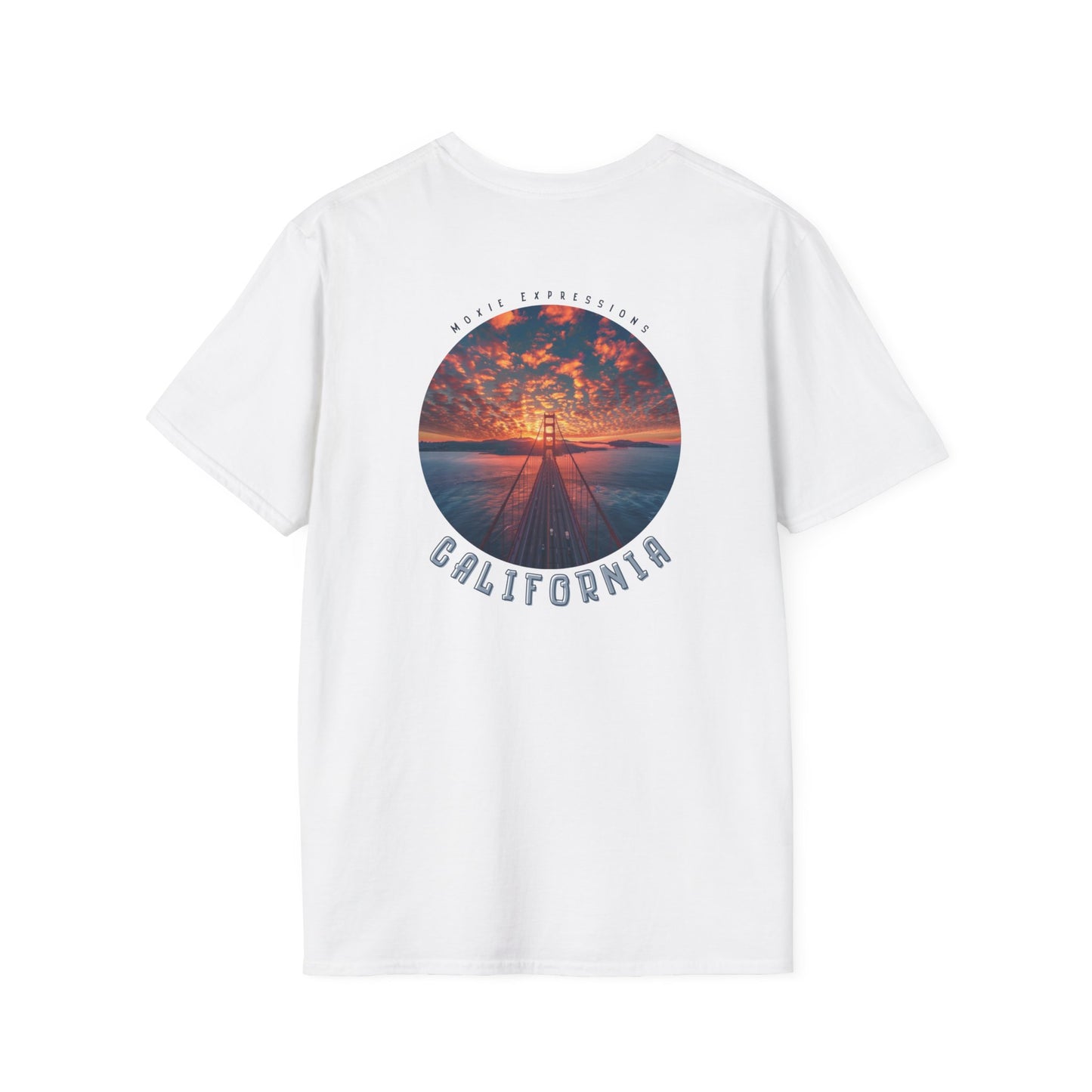 California Horizon Unisex Softstyle Crewneck T-Shirt