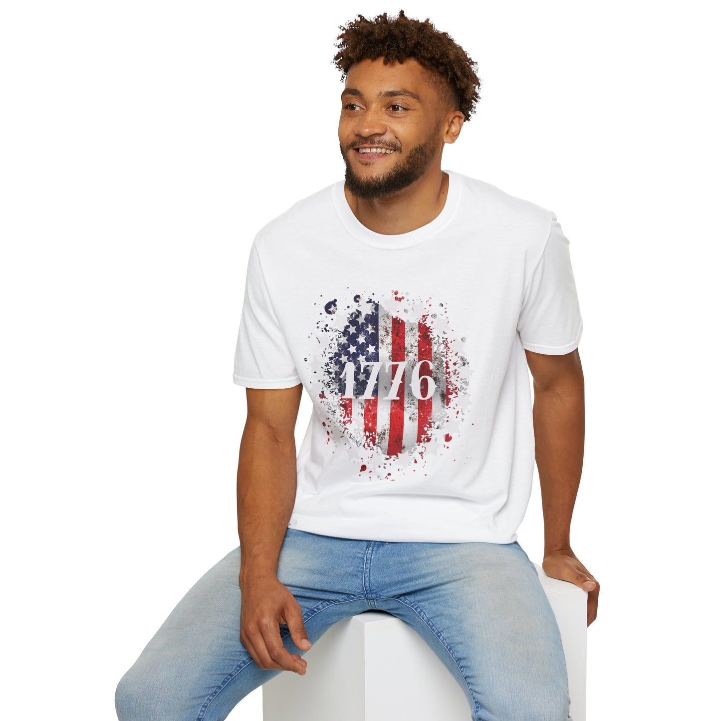 1776 Unisex Softstyle Crewneck T-Shirt