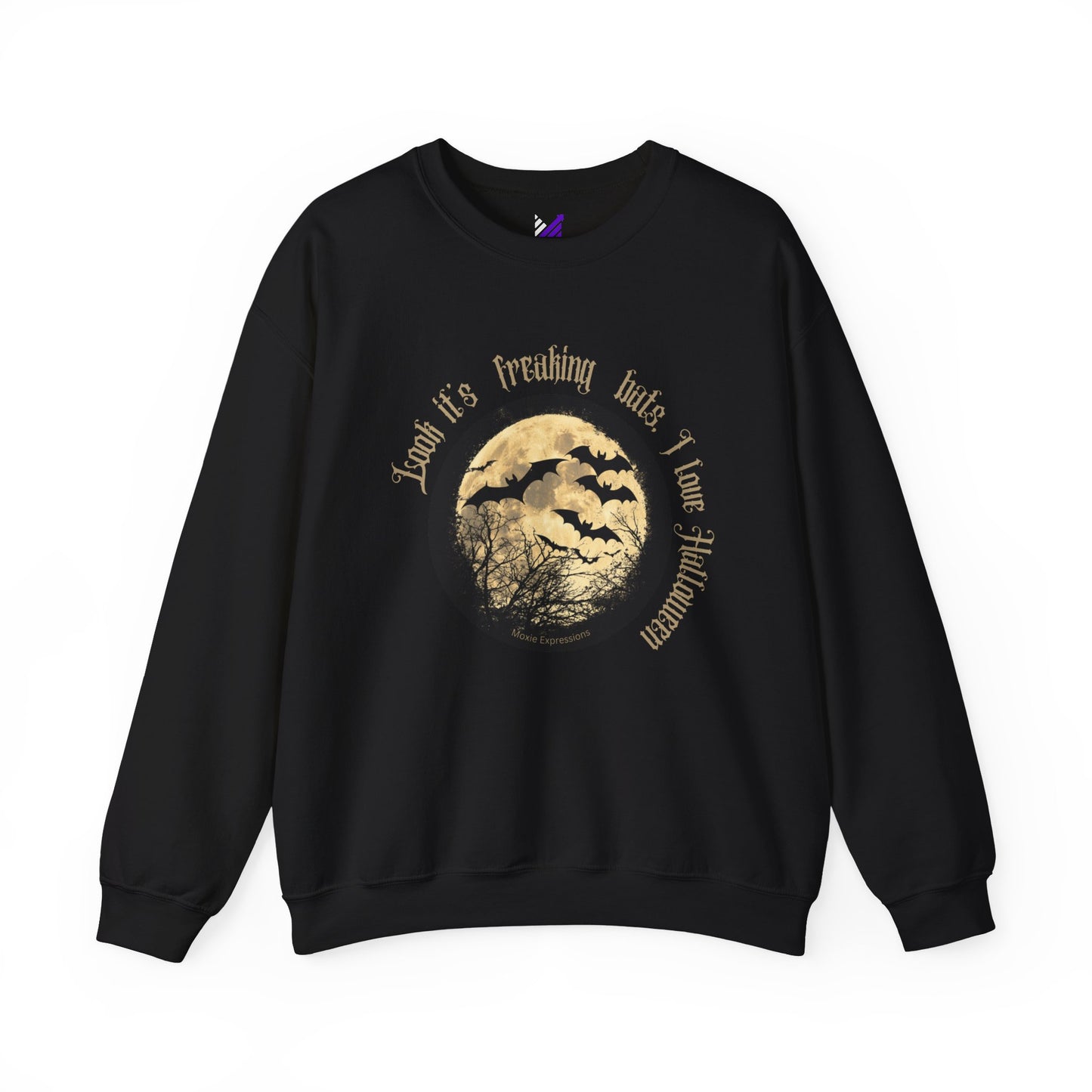 Twilight Bats Unisex Softstyle Crewneck T-Shirt