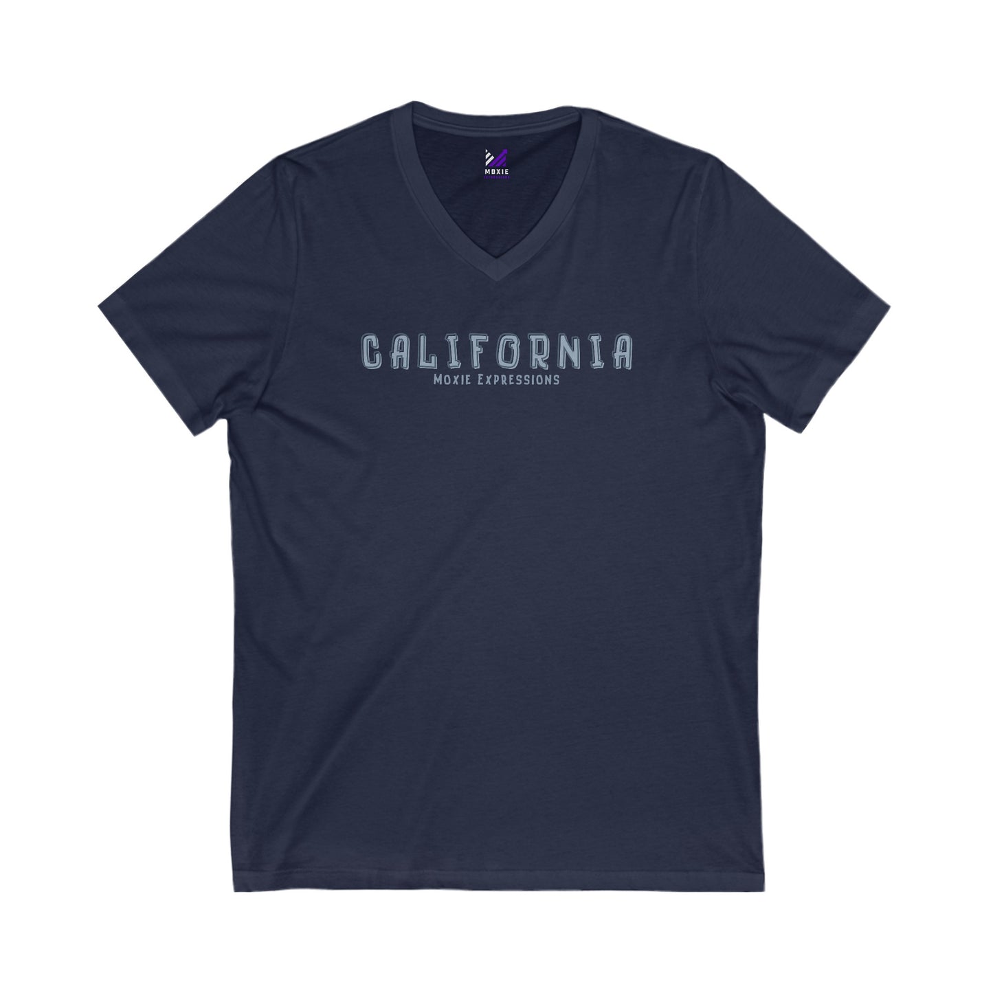California Horizon Unisex Jersey Short Sleeve V-Neck Tee