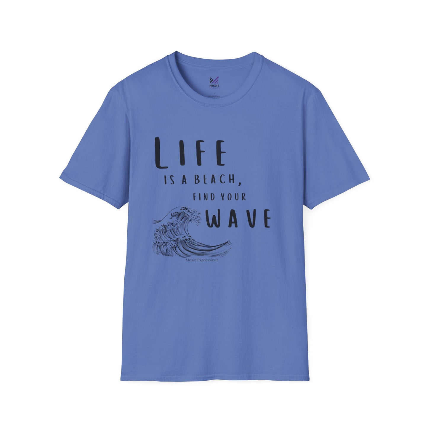 Catch the Wave Unisex Softstyle Crewneck T-Shirt