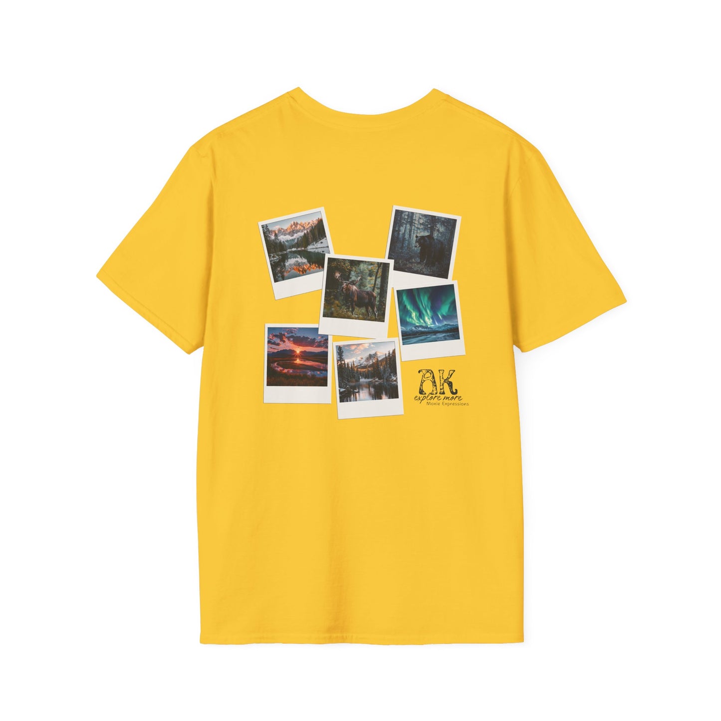 Alaska Adventure Unisex Softstyle Crewneck T-Shirt