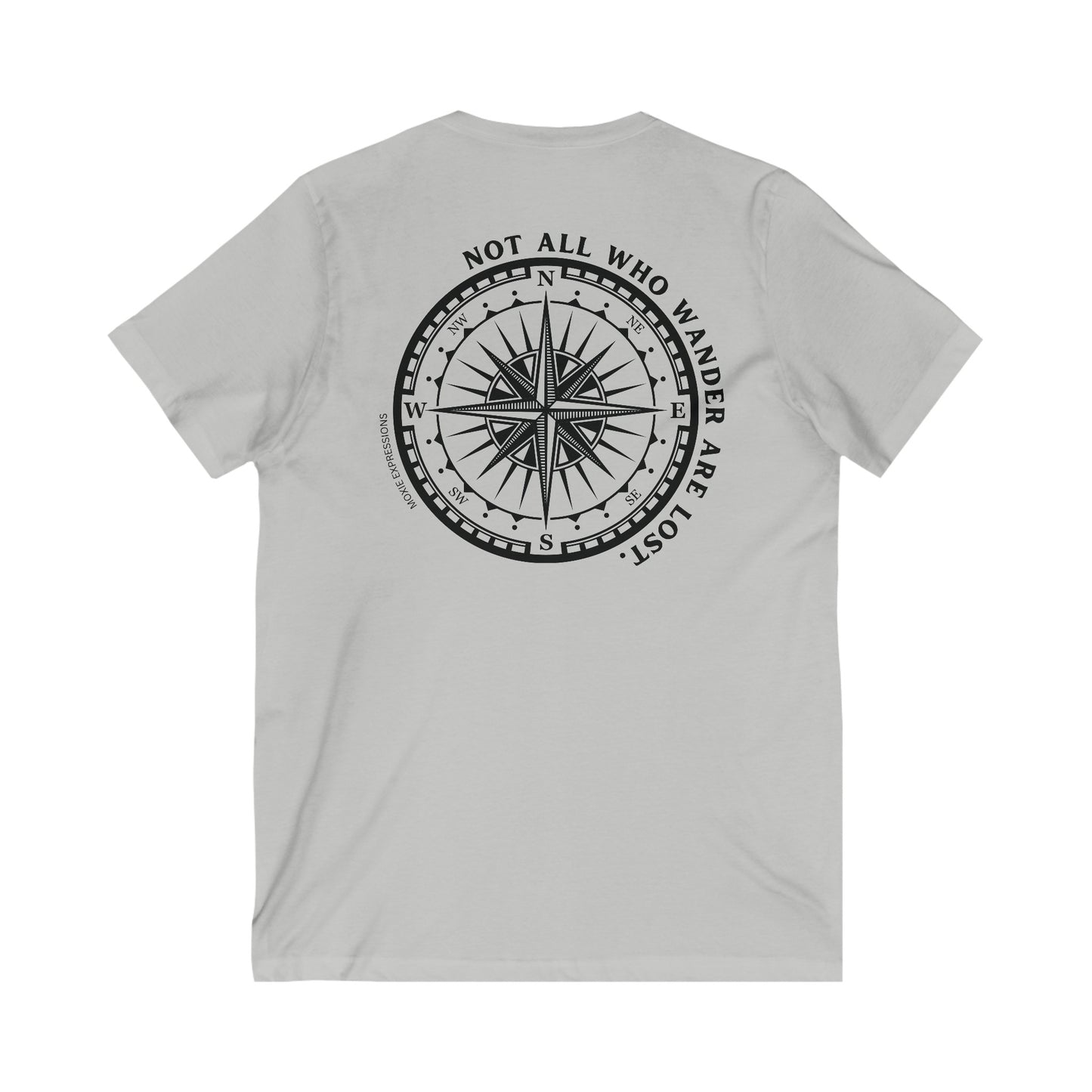 Wanderer's Way Unisex Jersey Short Sleeve V-Neck Tee