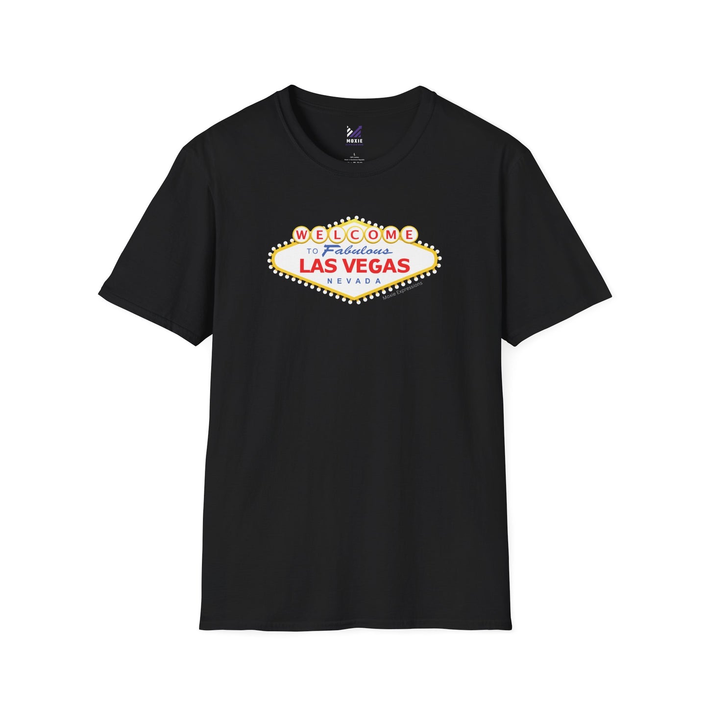 Vegas Vibes Unisex Softstyle Crewneck T-Shirt