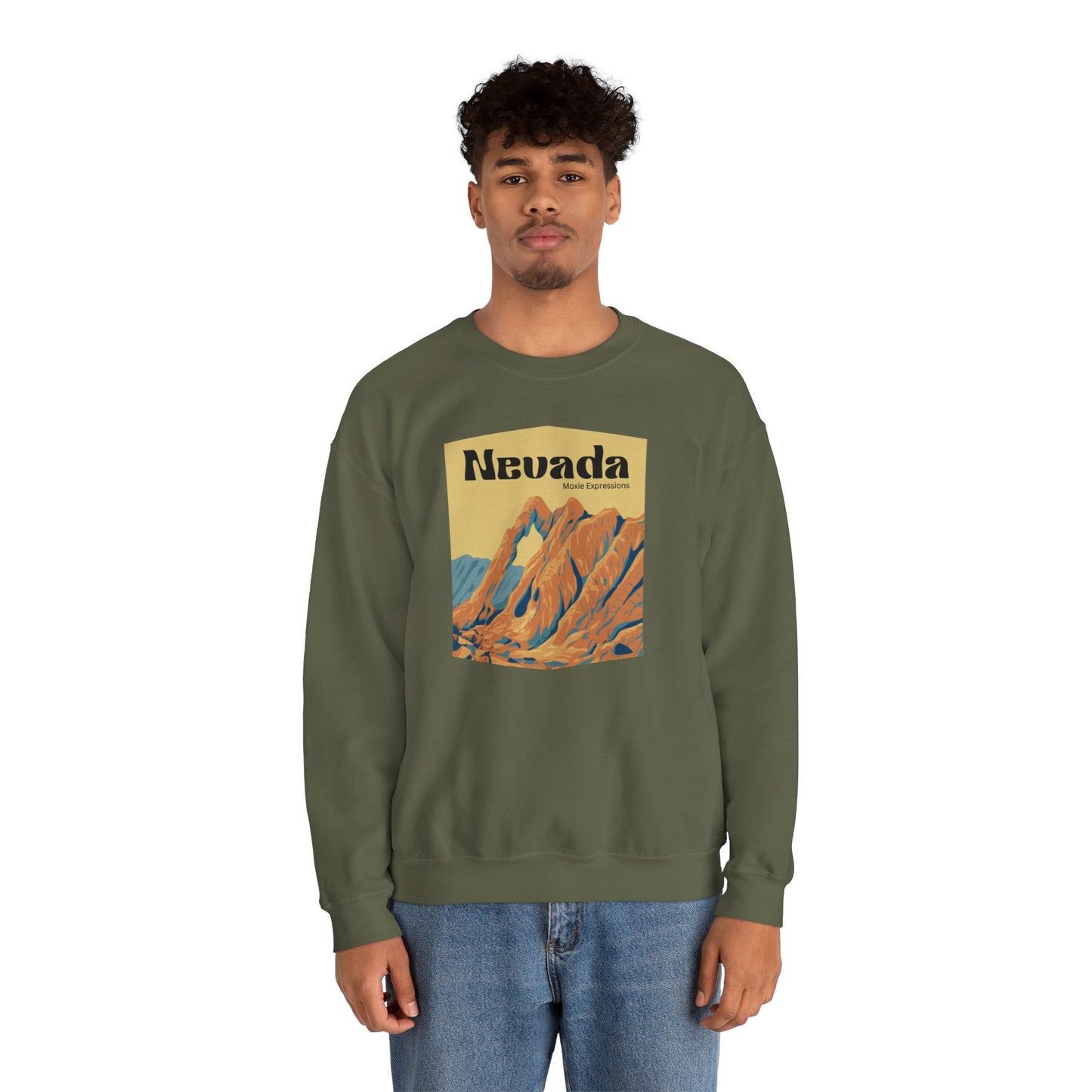 Nevada Wild Unisex Crewneck Sweatshirt