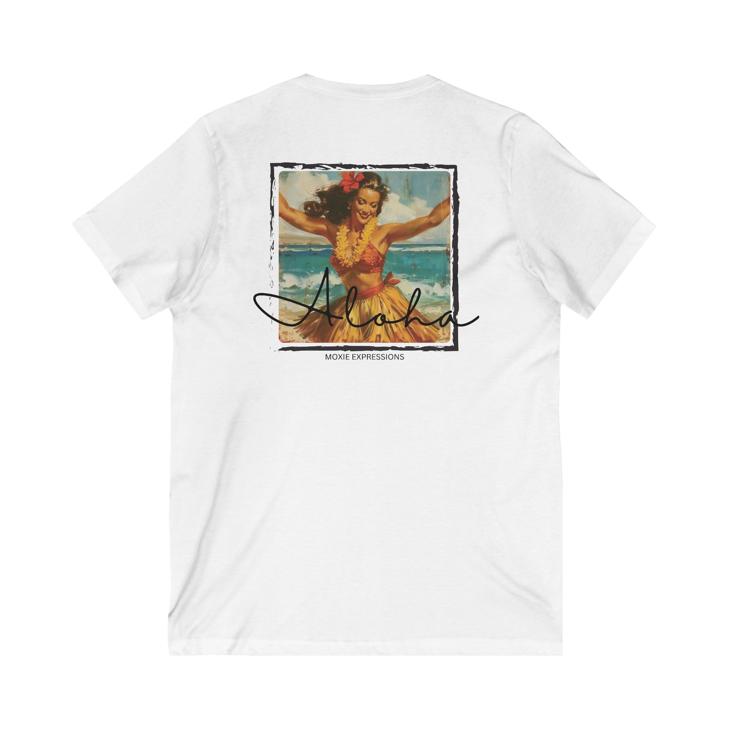 Paradise Winds Unisex Jersey Short Sleeve V-Neck Tee