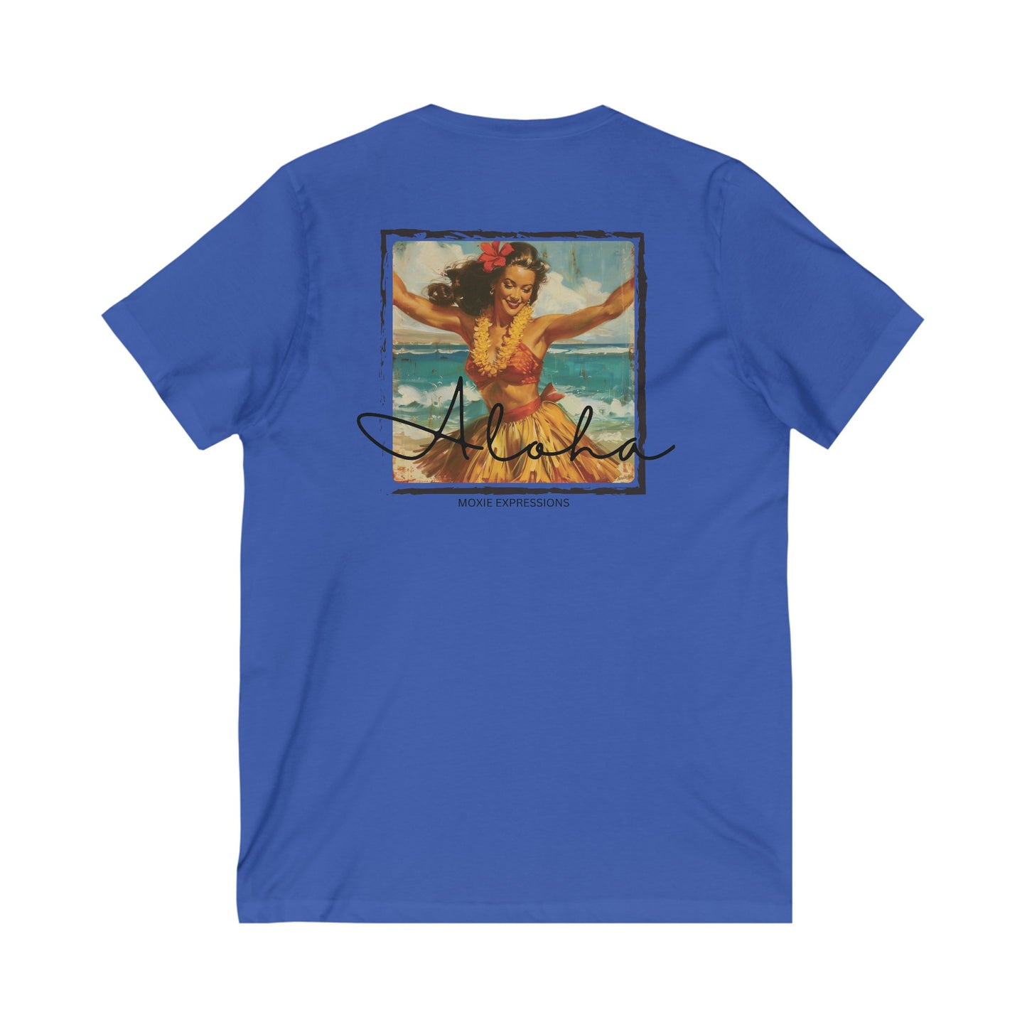 Paradise Winds Unisex Jersey Short Sleeve V-Neck Tee