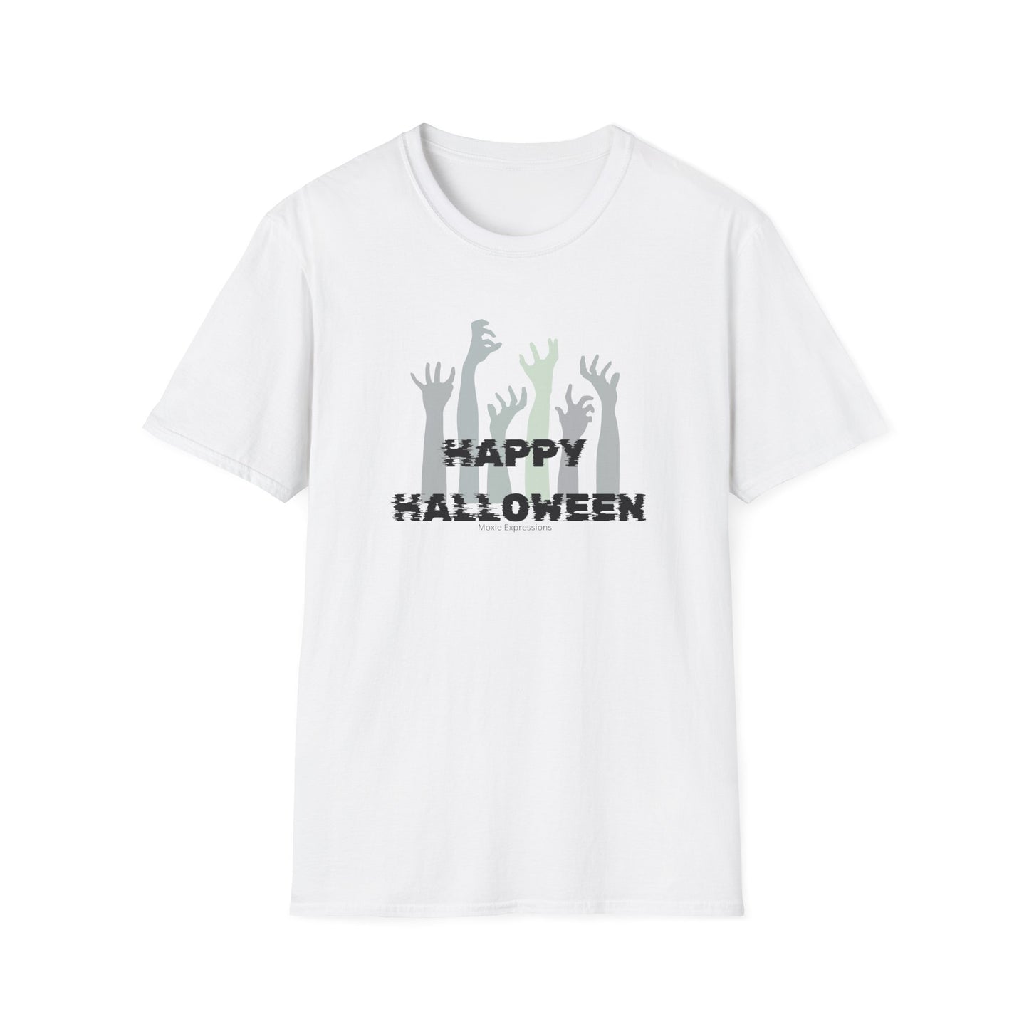 Zombie Frenzy Unisex Softstyle Crewneck T-Shirt