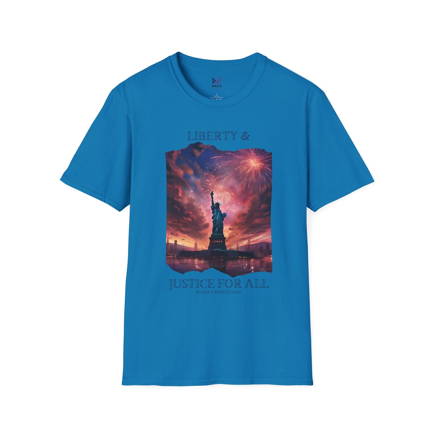 Liberty’s Radiance Unisex Softstyle Crewneck T-Shirt