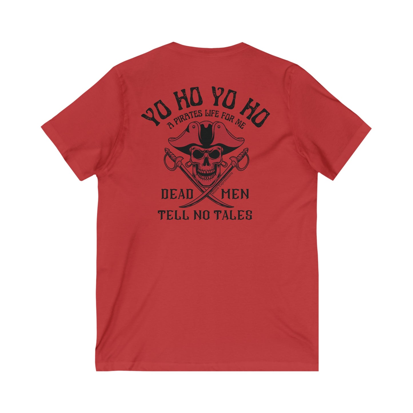 High Seas Outlaw Unisex Jersey Short Sleeve V-Neck Tee