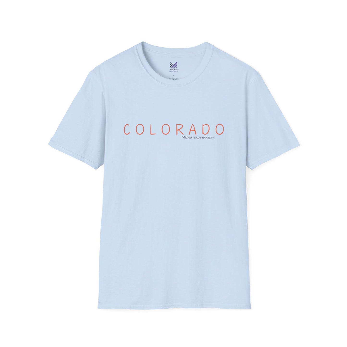 Colorado Cadet Wings Unisex Softstyle Crewneck T-Shirt