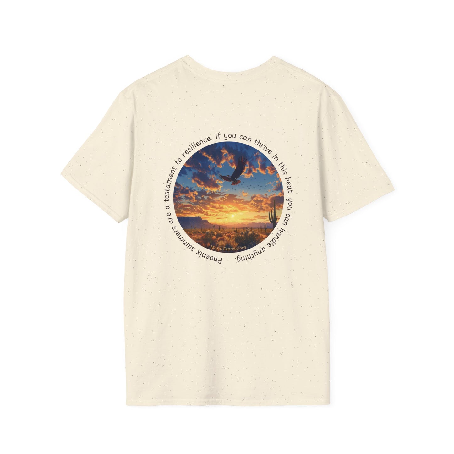 Desert Resilience Unisex Softstyle Crewneck T-Shirt