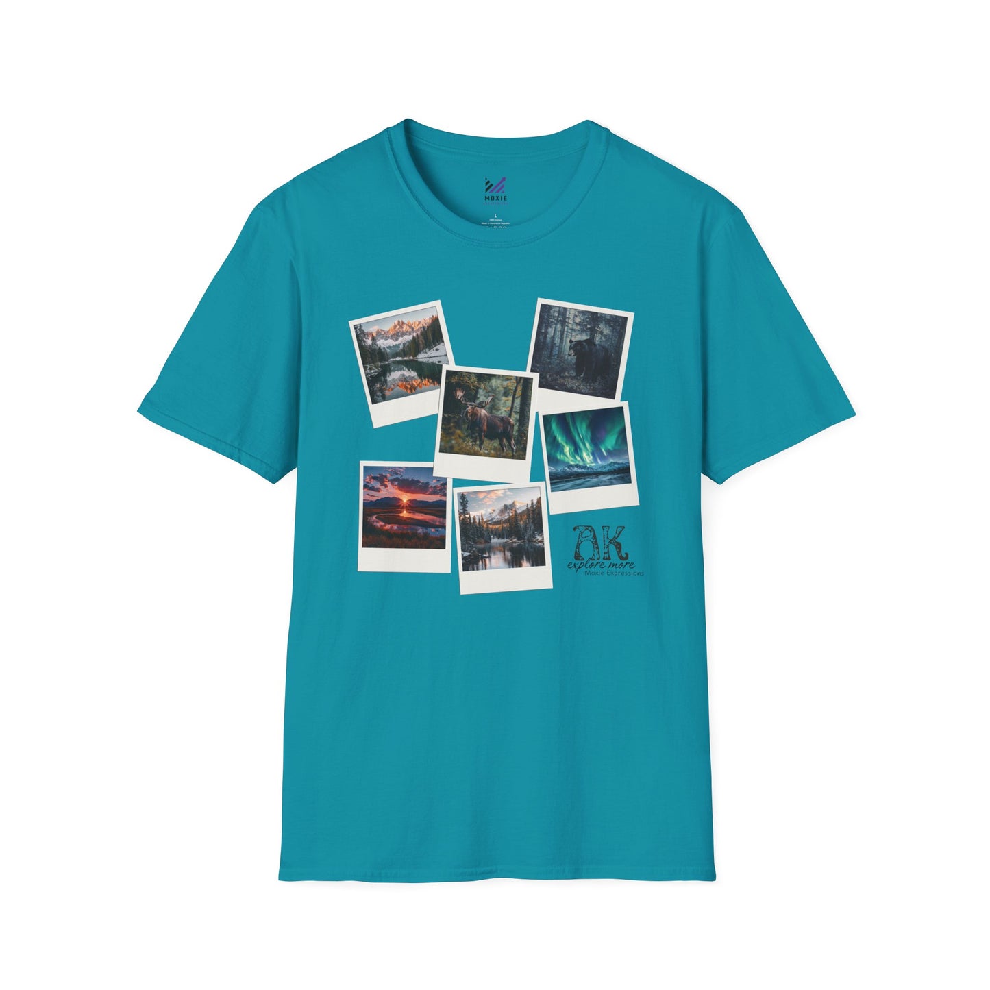 Alaska Explore More Unisex Softstyle Crewneck T-Shirt