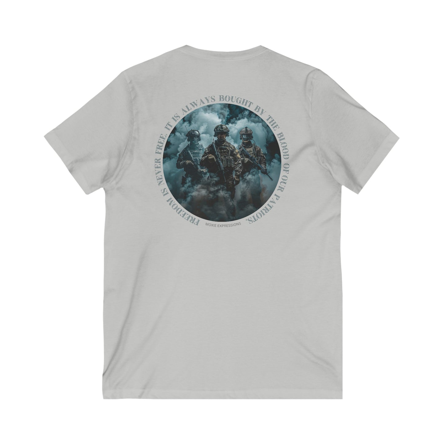 Patriot’s Valor Unisex Jersey Short Sleeve V-Neck Tee