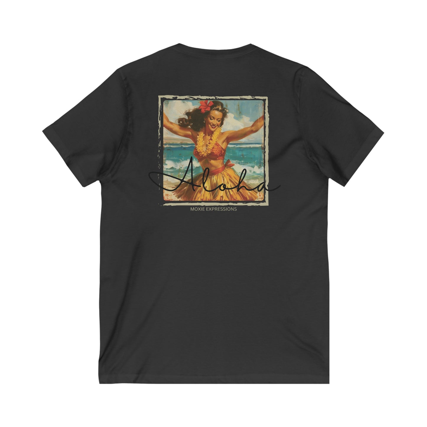 Paradise Winds Unisex Jersey Short Sleeve V-Neck Tee