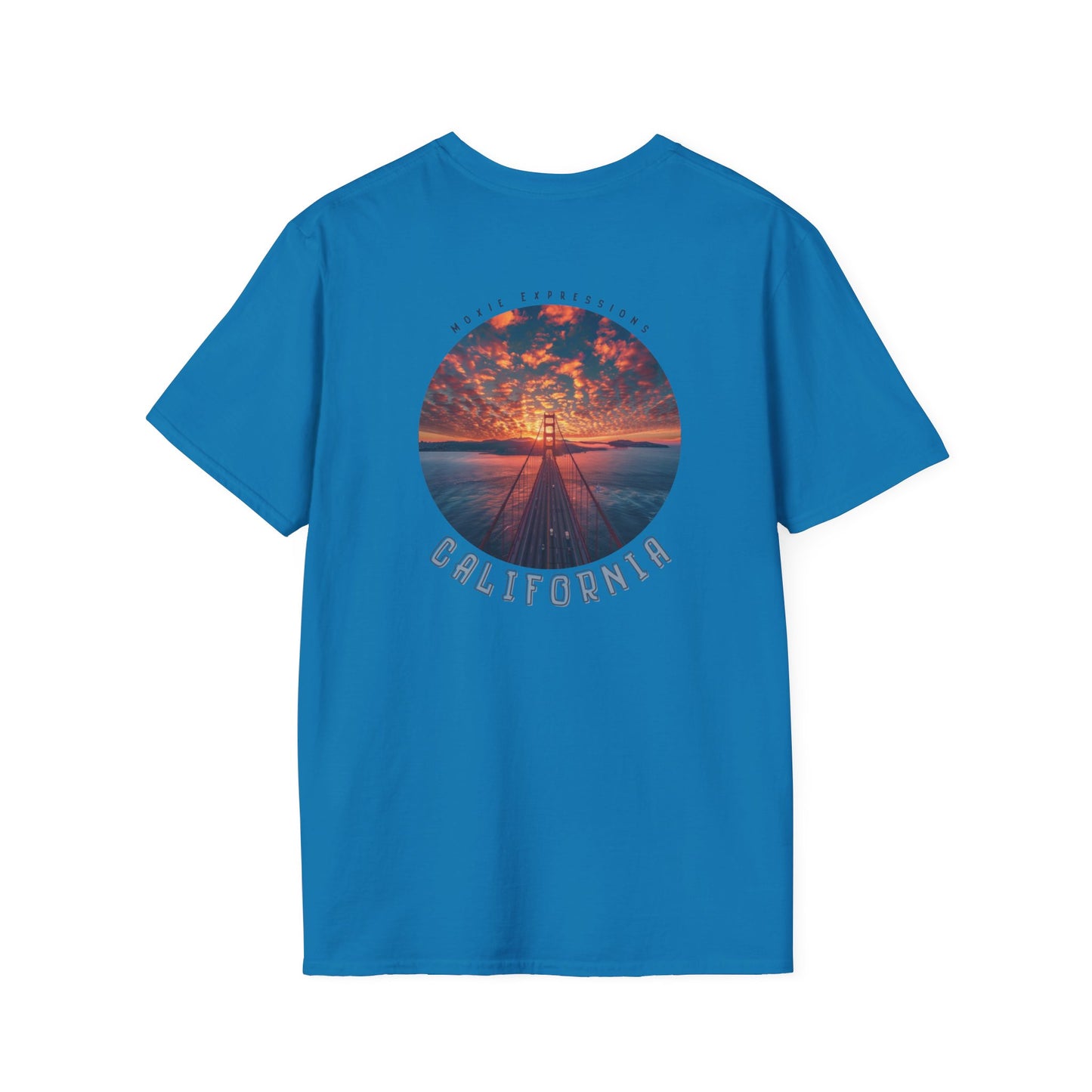 California Horizon Unisex Softstyle Crewneck T-Shirt
