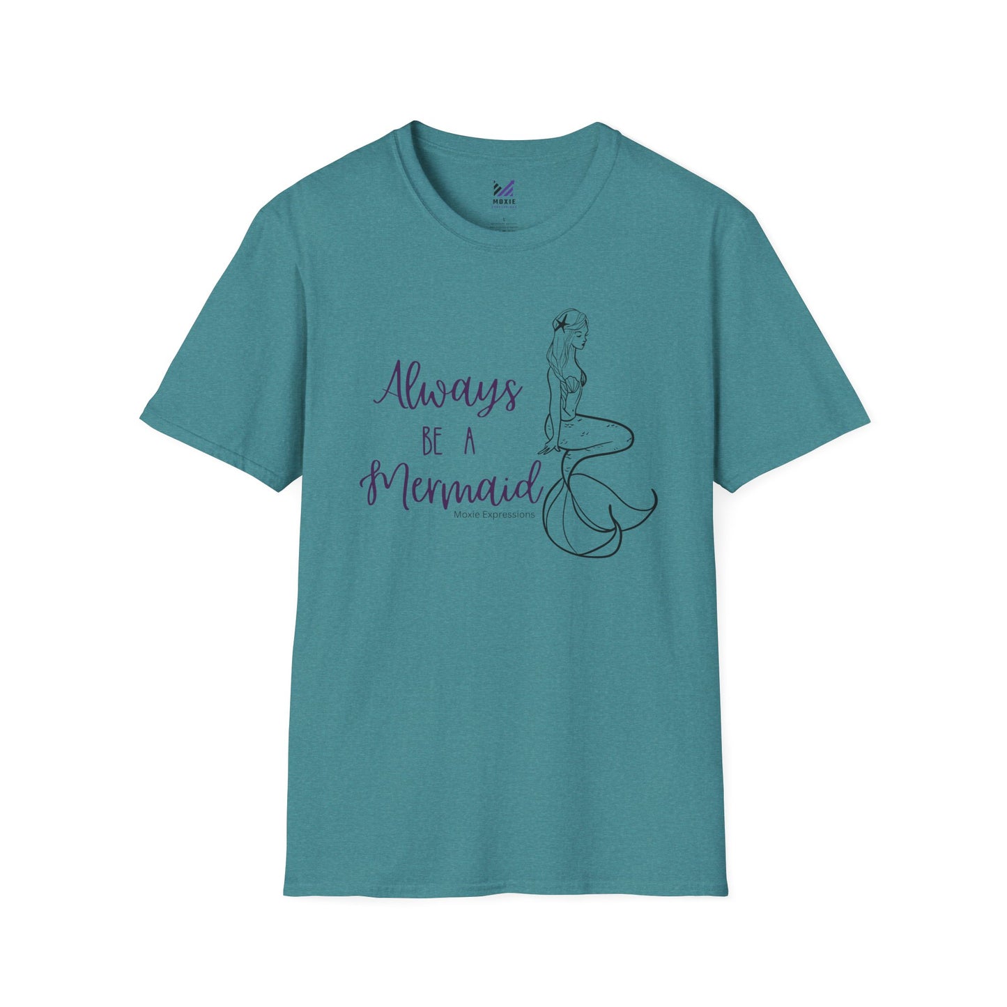 Mermaid Enchantment Unisex Softstyle Crewneck T-Shirt