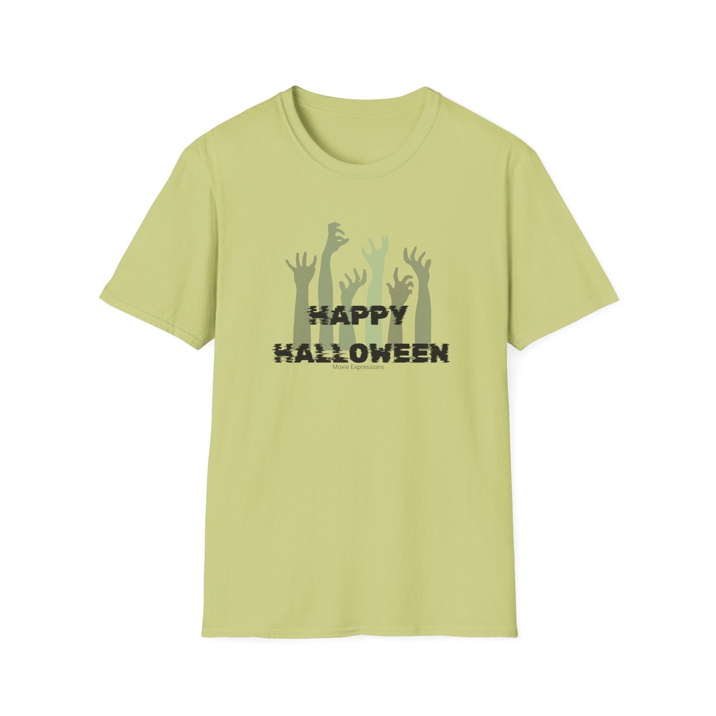 Zombie Frenzy Unisex Softstyle Crewneck T-Shirt
