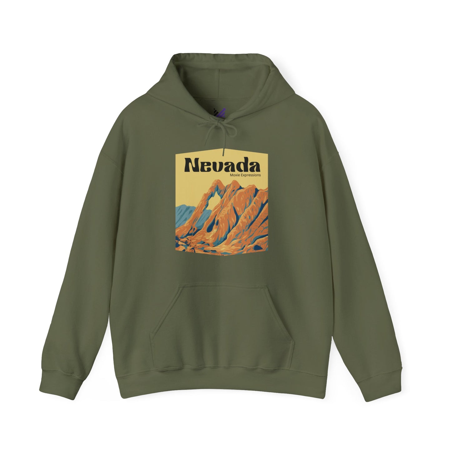 Nevada Wild Unisex Hooded Sweatshirt