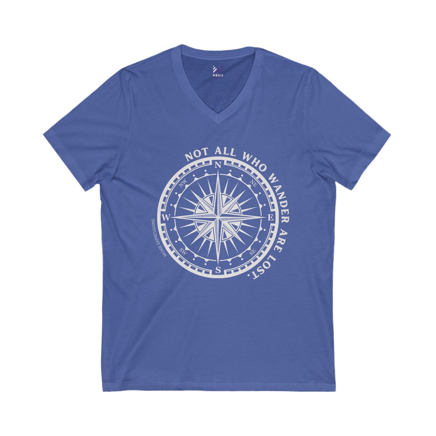 Wanderer's Creed Unisex Jersey Short Sleeve V-Neck Tee